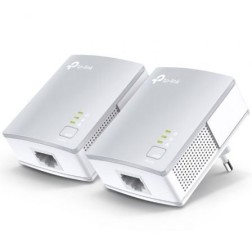 Adaptador Powerline TP-Link TL-PA4010Kit 600Mbps- Alcance 300m- Pack de 2