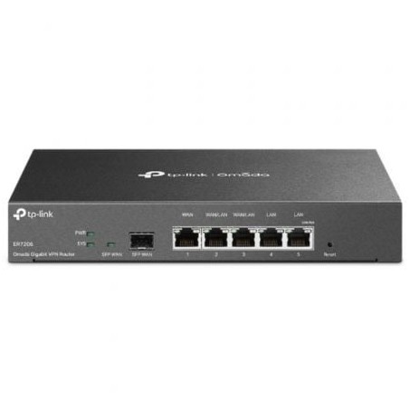 Router VPN TP-Link Omada TL-ER7206- 5 Puertos Multi-WAN