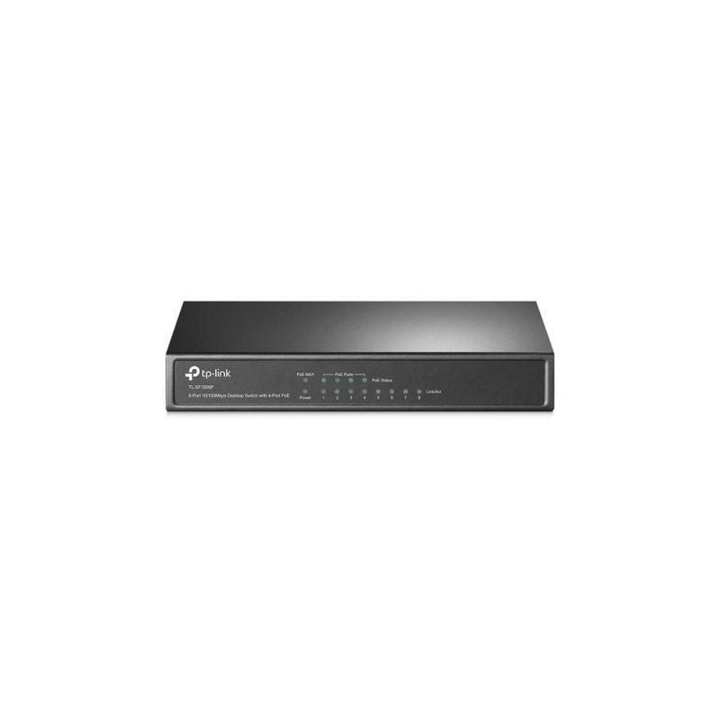 Switch TP-Link SF1008P 8 Puertos- RJ-45 10-100 PoE