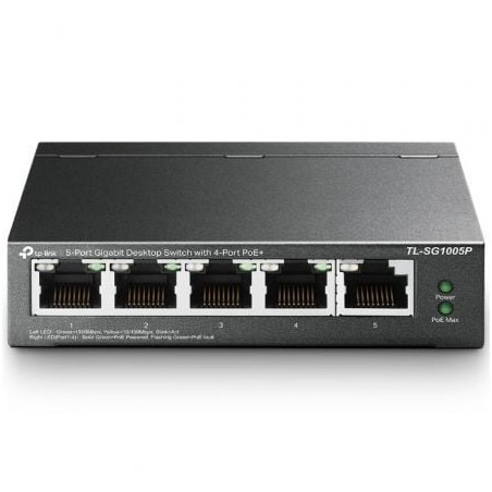 Switch TP-Link TL-SG1005P 5 Puertos- RJ-45 10-100-1000 PoE