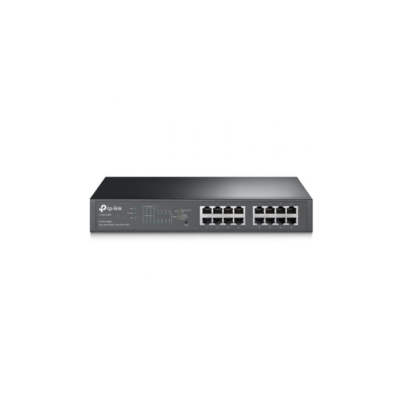 SWITCH TP LINK TL-SG1016PE - EASY SMART 16x1G (8xPOE+), 110W