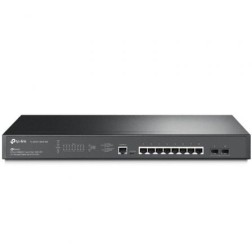 Switch Gestionable TP-Link Omada JetStream TL-SG3210XHP-M2- WiFi 6- 10 Puertos- RJ-45 10-100-1000- PoE+- SFP+ 10GE