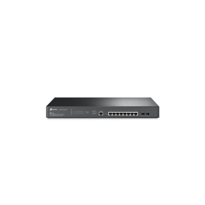 Switch Gestionable TP-Link Omada JetStream TL-SG3210XHP-M2- WiFi 6- 10 Puertos- RJ-45 10-100-1000- PoE+- SFP+ 10GE