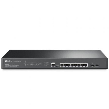 Switch Gestionable TP-Link Omada JetStream TL-SG3210XHP-M2- WiFi 6- 10 Puertos- RJ-45 10-100-1000- PoE+- SFP+ 10GE