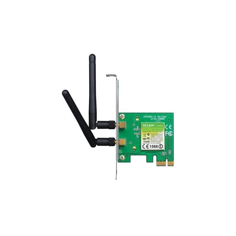 Tarjeta de red Inalámbrica-PCI Express TP-Link TL-WN881ND- 300Mbps- 2-4GHz