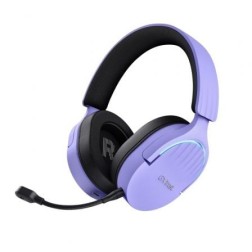 Auriculares Gaming Inalámbricos con Micrófono Trust Gaming GXT 491 Fayzo- Bluetooth- Jack 3-5- Morados