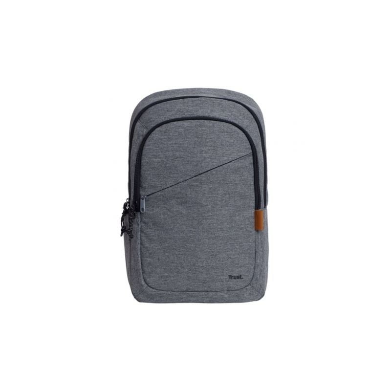 Mochila Trust Avana para Portátiles hasta 16"- Gris