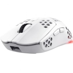 Ratón Gaming Inalámbrico Trust Gaming GXT 929 Helox- Batería recargable- Hasta 4800 DPI- Blanco