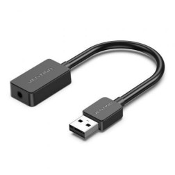 Tarjeta de Sonido Vention CDZB0- USB Macho - 1x Jack 3-5 Hembra