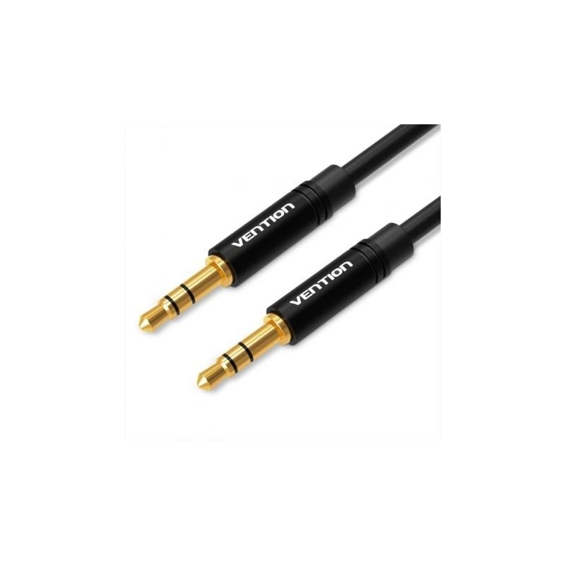 Cable Estéreo Vention BAKBD- Jack 3-5 Macho - Jack 3-5 Macho- 50cm- Negro