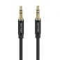 Cable Estéreo Vention BAXBI- Jack 3-5 Macho - Jack 3-5 Macho- 3m- Negro