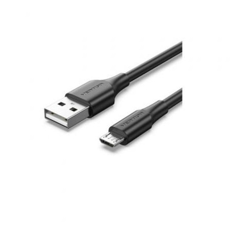 Cable USB 2-0 Vention CTIBI- USB Macho - MicroUSB Macho- 3m- Negro