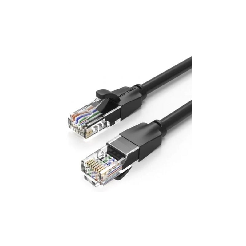 Cable de Red RJ45 UTP Vention IBEBF Cat-6- 1m- Negro