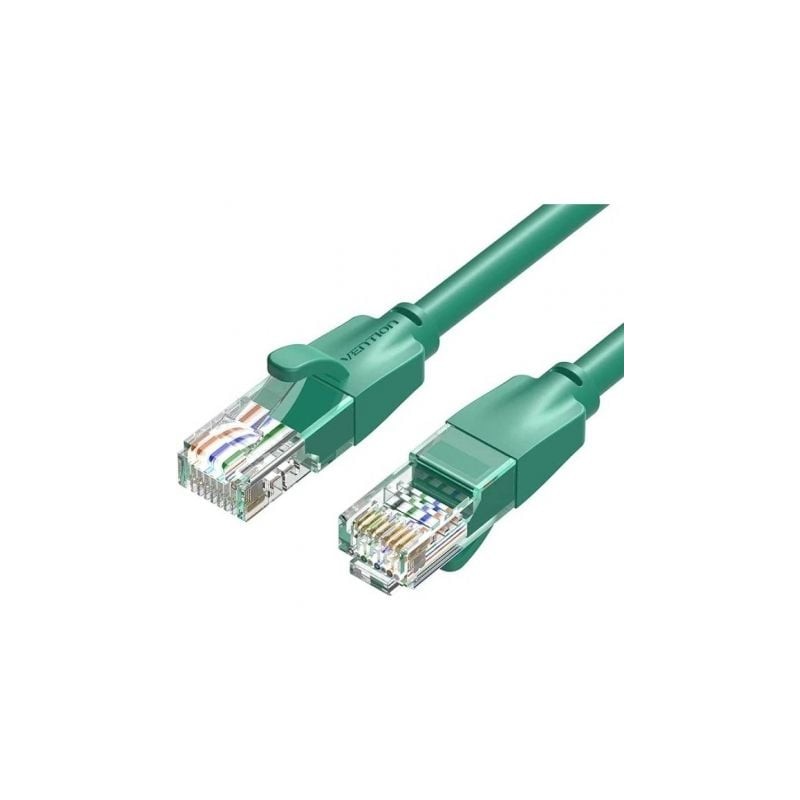 Cable de Red RJ45 UTP Vention IBEGH Cat-6- 2m- Verde