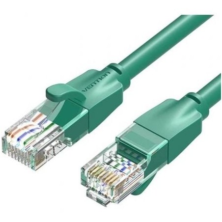 Cable de Red RJ45 UTP Vention IBEGH Cat-6- 2m- Verde