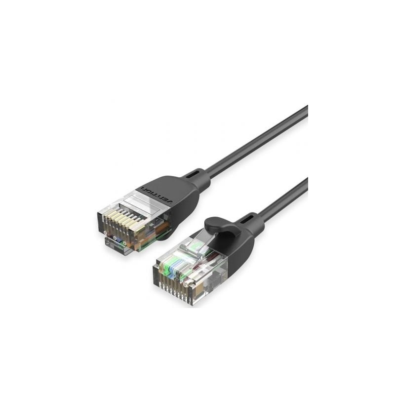 Cable de Red RJ45 UTP Vention IBJBK Cat-6A- 8m- Negro