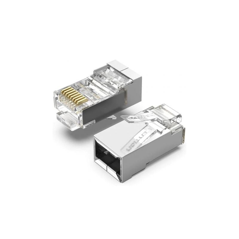 Conector RJ45 IDAR0-100- Cat-5e FTP- 100 uds