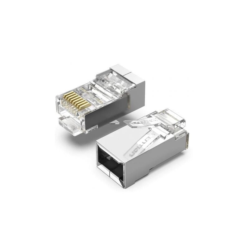 Conector RJ45 IDCR0-100- Cat-6 FTP- 100 uds