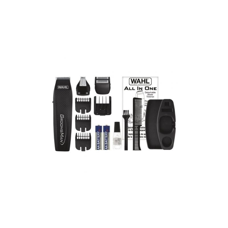 Cortabarbas Wahl Groomsman All In 5537-3016- a Pilas- 11 Accesorios