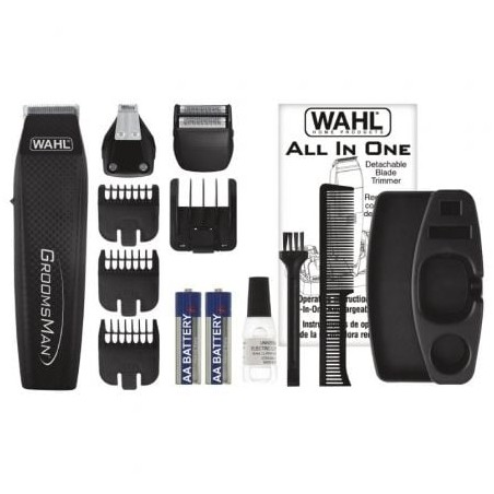 Cortabarbas Wahl Groomsman All In 5537-3016- a Pilas- 11 Accesorios