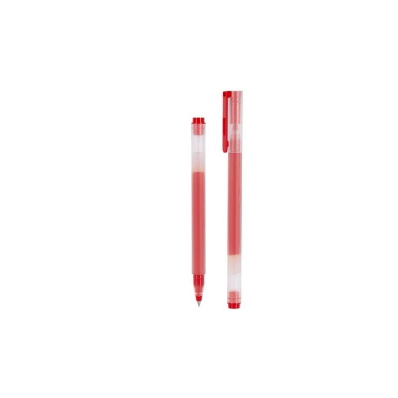 Bolígrafos de Tinta de Gel Xiaomi Mi High-Capacity Gel Pen- 10 unidades- Rojos