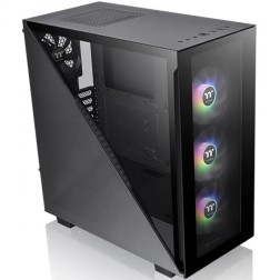 CAJA THERMALTAKE DIVIDER 300 TG ARGB ATX 2XUSB 3-2 SIN FUENTE NEGRO