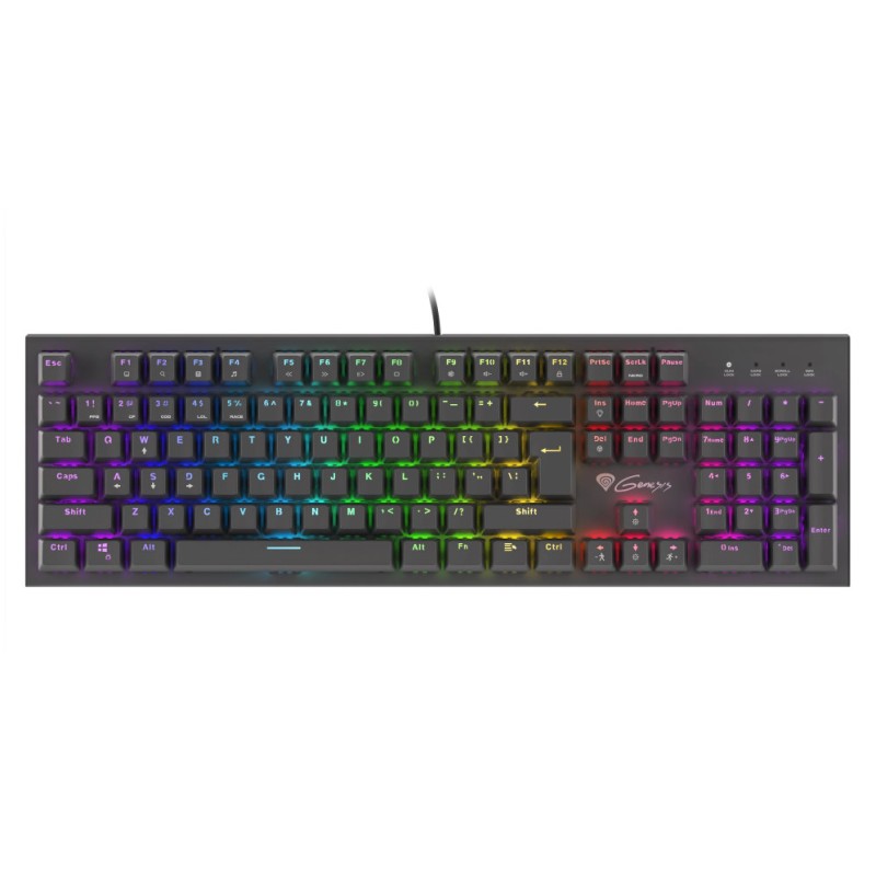 Teclado gaming genesis thor 300 brown