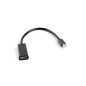 Adaptador lanberg minidisplayport macho hdmi hembra