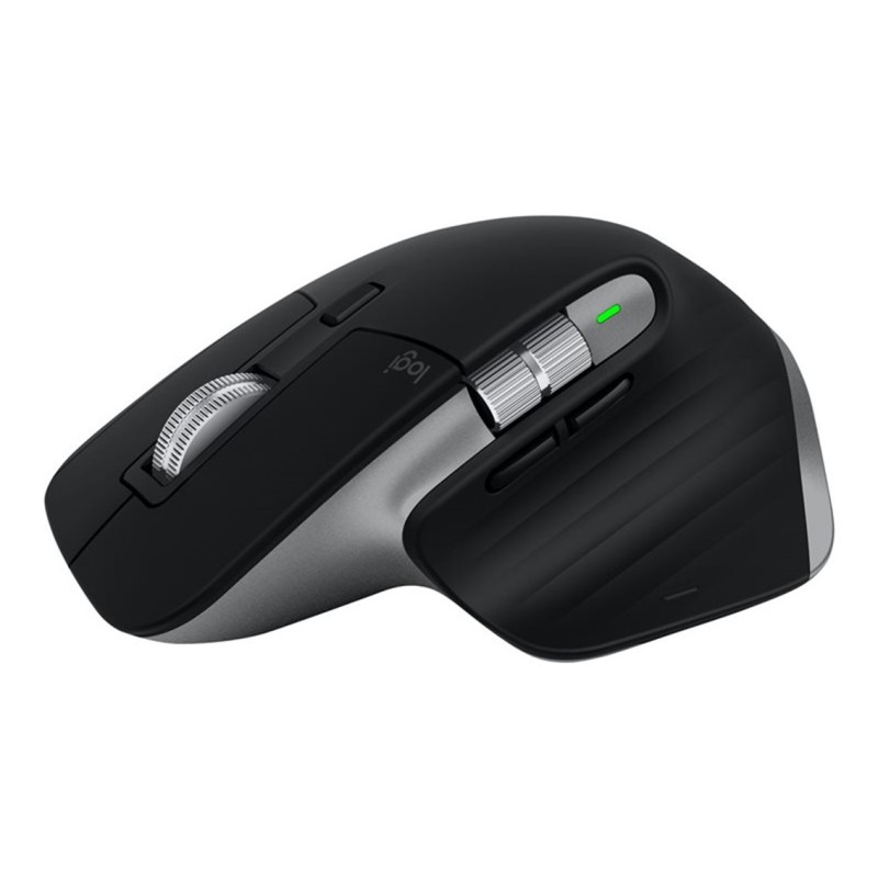 Ratón Ergonómico Inalámbrico por Bluetooth Logitech MX Master 3S For Mac- Batería recargable- Hasta 8000 DPI- Gris Espacial