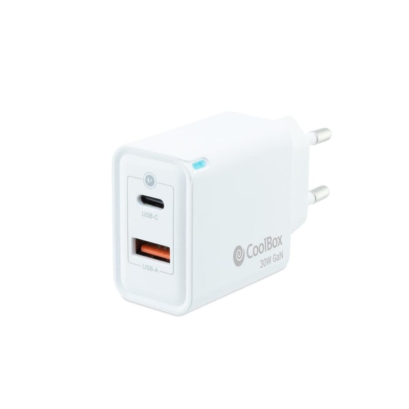 Cargador usb pared coolbox 30w usb