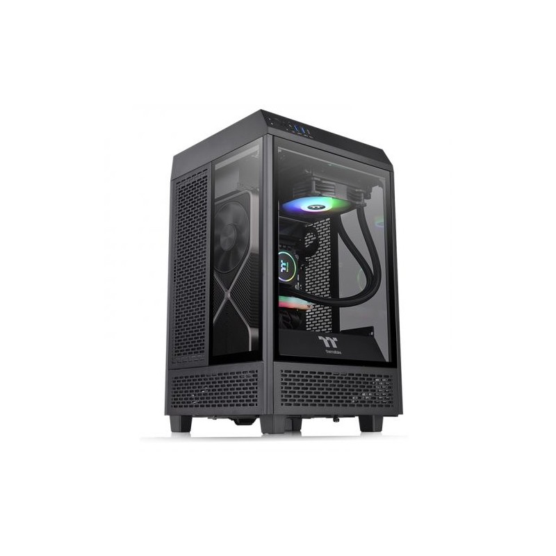 Torre m - itx thermaltake tower 100 negra