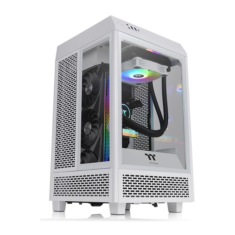 Torre m - itx thermaltake tower snow 100