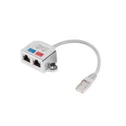 Adaptador lanberg splitter ethernet ftp rj45