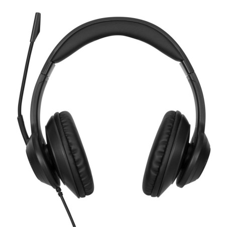 AURICULARES STEREO TARGUS ALAMBRICO NEGRO