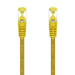 CABLE DE RED AISENS LATIGUILLO RJ45 LSZH CAT-7 SFTP PIMF AWG26 AMARILLO 1-0M