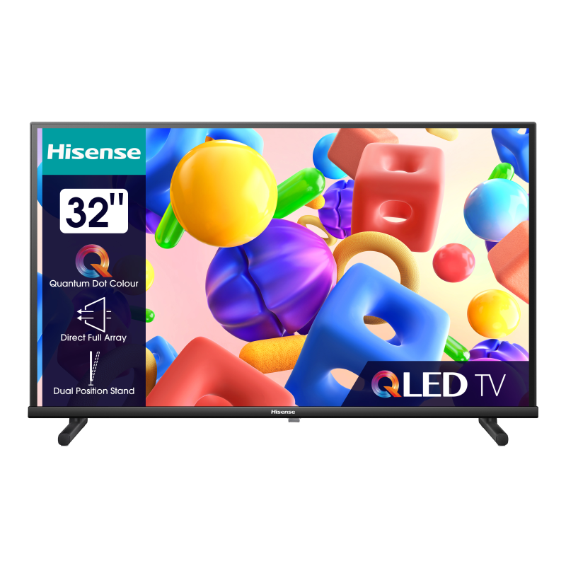 TELEVISIÓN QLED 32 HISENSE 32A5KQ SMART TV FHD