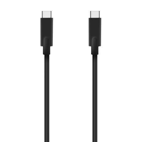 Cable USB 3-2 Tipo-C Aisens A107-0706 5GBPS 3A 60W- USB Tipo-C Macho - USB Tipo-C Macho- 4m- Negro