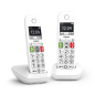 TELEFONO GIGASET E290 DUO INALAMBRICO BLANCO TECLAS GRANDES