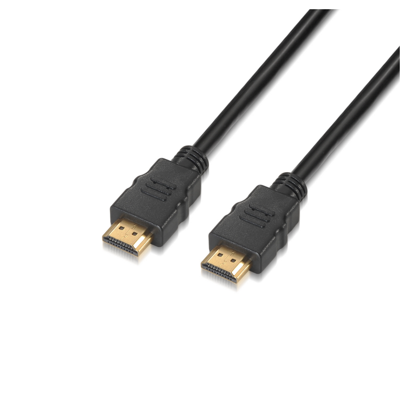 Cable HDMI 2-0 4K Aisens A120-0119- HDMI Macho - HDMI Macho- 1m- Certificado- Negro