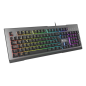 TECLADO GAMING GENESIS RHOD 500 RGB RETROILUMINADO ALUMINIO