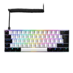 TECLADO GAMING SHARKOON SKILLER SGK50 S4 KAILH RED ES BLANCO