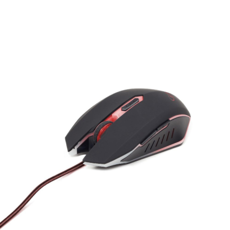 RATON GAMING GEMBIRD USB NEGRO-ROJO