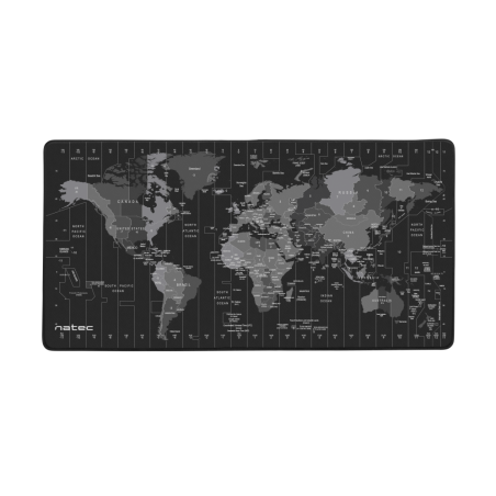 ALFOMBRILLA NATEC TIME ZONE MAP MAXI 800X400 MM