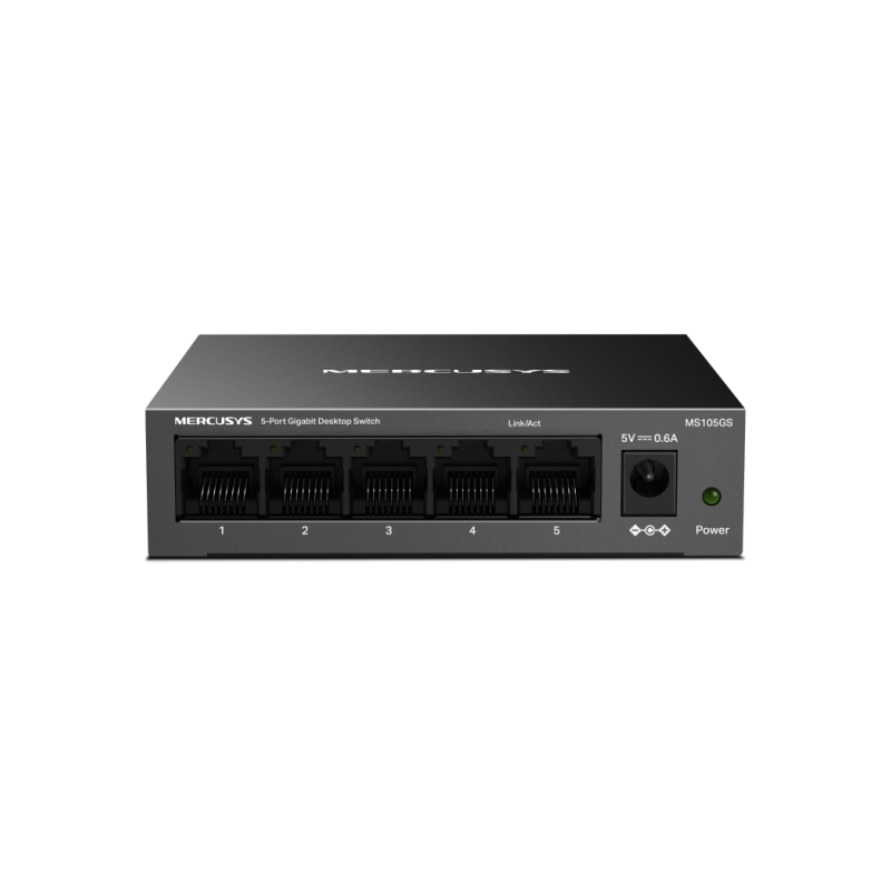 SWITCH MERCUSYS MS150GS DESKTOP 5 PORT GIGABIT