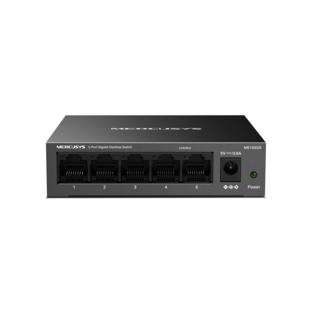 SWITCH MERCUSYS MS150GS DESKTOP 5 PORT GIGABIT