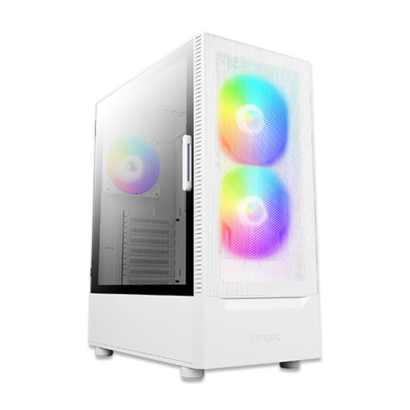 CAJA GAMING ANTEC NX410 ATX 2XUSB2-0 1XUSB3-0 SIN FUENTE BLANCO RGB