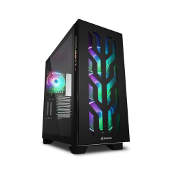 CAJA SHARKOON ELITE SHARK CA300T ATX 2XUSB3-0 SIN FUENTE NEGRO