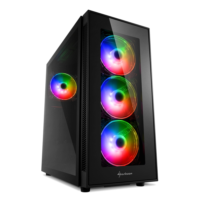 CAJA SHARKOON TG5 PRO ATX 2XUSB3-0 2XUSB2-0 SIN FUENTE RGB