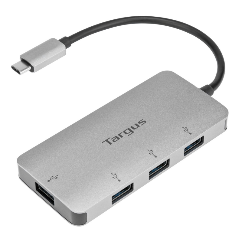 Adaptador targus usb - c a 4xusb 3-0