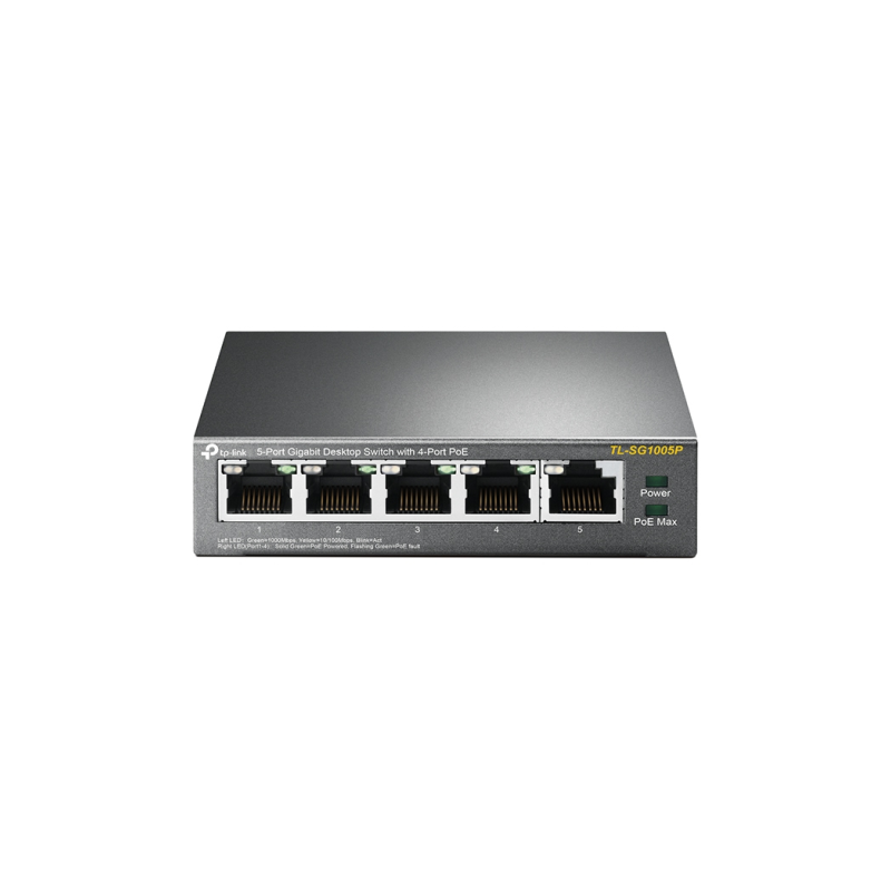 SWITCH TP-LINK 5 PORT GIGA 4 POE